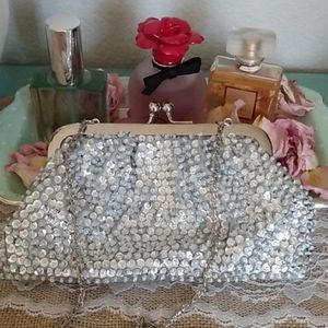 🌺3/$25🌺Vintage sequins clutch